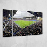 Everton Wall Art Goodison Park Stadium Canvas Prints Football Stadium,Multi Panels B,Sport Stadium Art Prints, Fan Gift