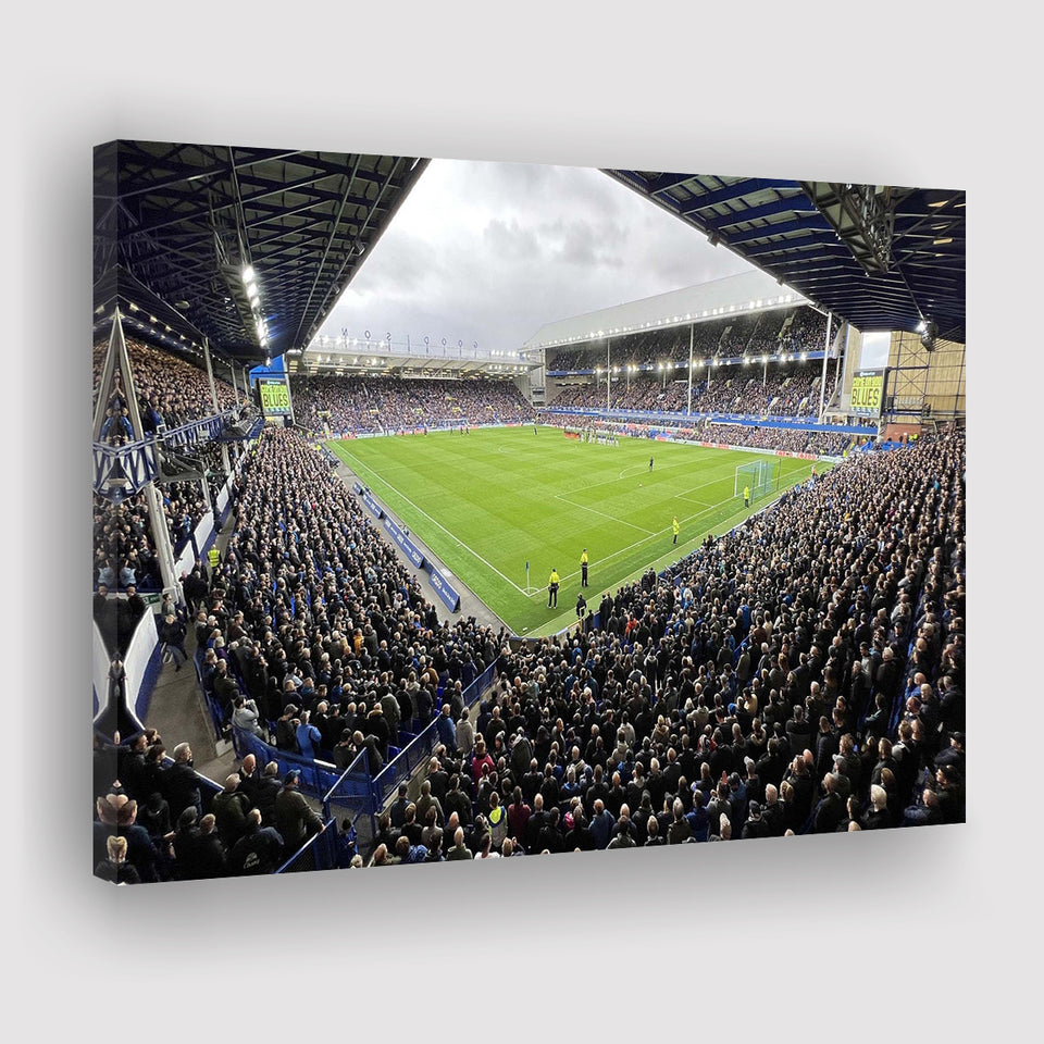 Everton Wall Art Goodison Park Stadium Canvas Prints Football Stadium,Sport Stadium Art Prints, Fan Gift, Wall Decor
