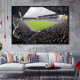 Everton Wall Art Goodison Park Stadium Framed Canvas Prints Football Stadium,Sport Stadium Art Prints, Fan Gift