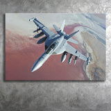 Expensive Military Plane Canvas Prints Wall Art Decor - Painting Canvas, Art Prints, Ready to Hang