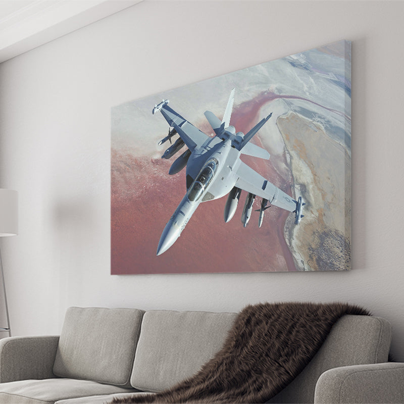 Expensive Military Plane Canvas Prints Wall Art Decor - Painting Canvas, Art Prints, Ready to Hang