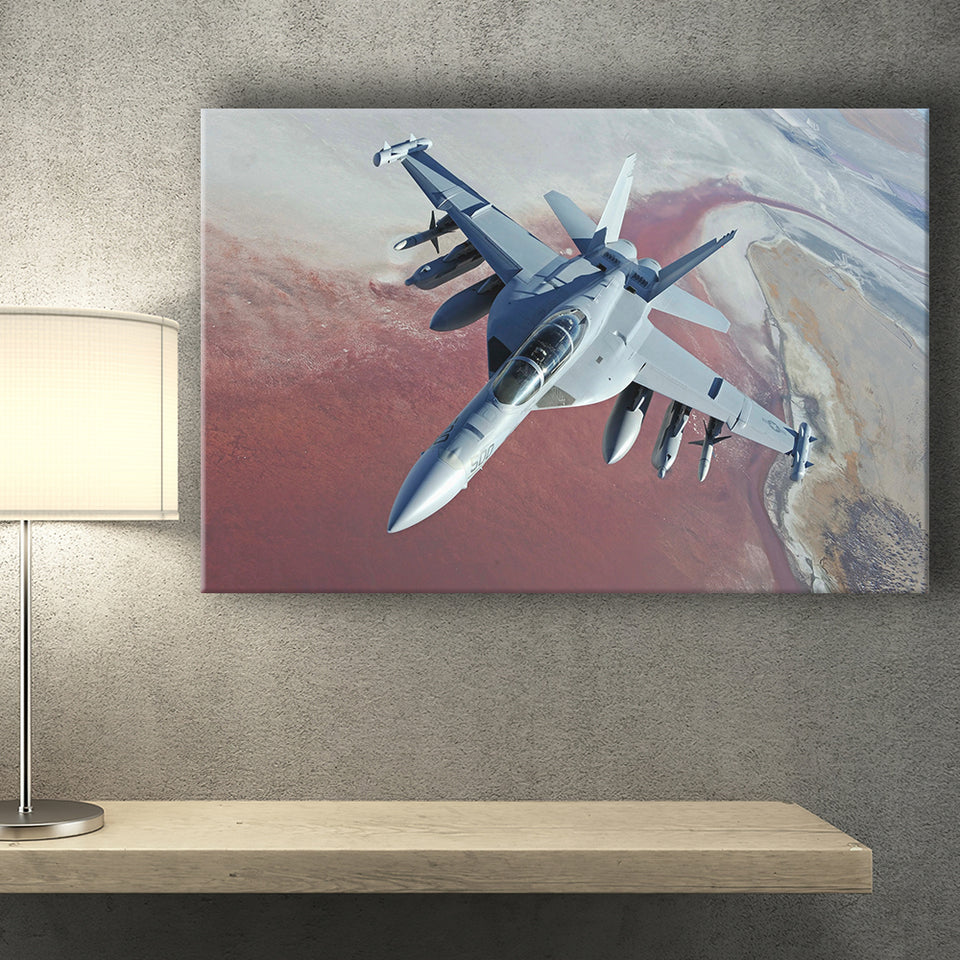 Expensive Military Plane Canvas Prints Wall Art Decor - Painting Canvas, Art Prints, Ready to Hang