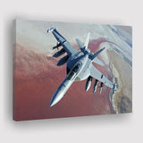 Expensive Military Plane Canvas Prints Wall Art Decor - Painting Canvas, Art Prints, Ready to Hang