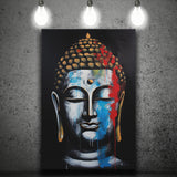 Expressionist Buddha Emotion Dynamic Luxury Art, Painting Art, Canvas Prints Wall Art Home Decor