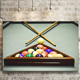 Extra Large Billiards, Billiards Canvas Prints Wall Art Home Decor - Painting Canvas, Ready to hang