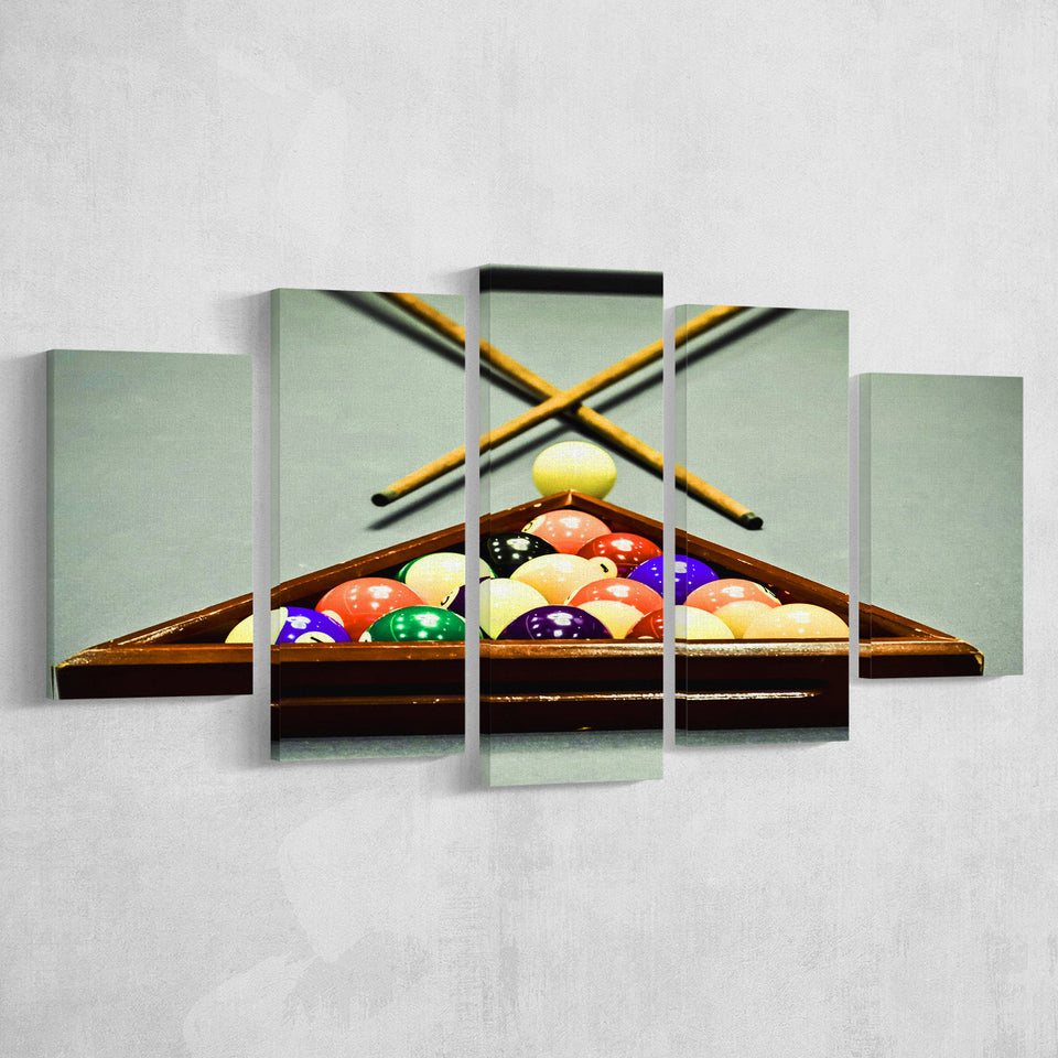 Extra Large Billiards, Billiards Multi Panels,Canvas Prints Wall Art Home Decor