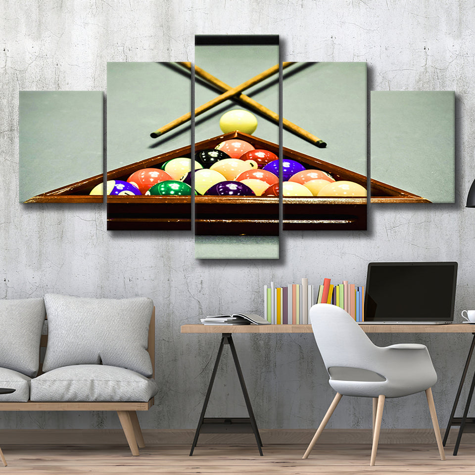 Extra Large Billiards, Billiards Multi Panels,Canvas Prints Wall Art Home Decor