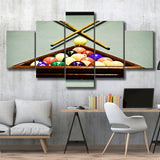 Extra Large Billiards, Billiards Multi Panels,Canvas Prints Wall Art Home Decor