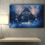 Eye Of Horus, Ancient Egypt Art Canvas Prints Wall Art, Home Living Room Decor, Large Canvas