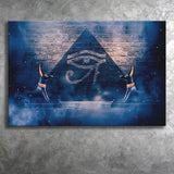 Eye Of Horus, Ancient Egypt Art Canvas Prints Wall Art, Home Living Room Decor, Large Canvas