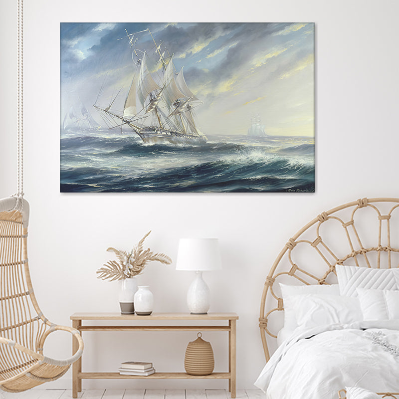 Eyes Of The Fleet 38 Gun Frigate Canvas Wall Art - Canvas Prints, Prints For Sale, Painting Canvas,Canvas On Sale