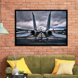 F 14 Tomcat Fighter Jet Wall Print United States Navy Framed Art Prints Wall Decor - Painting Art, Framed Picture, Ready to Hang