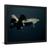F 35A From The 33Rd Fighter Wing At Eglin Air Force Base Framed Art Prints Wall Decor - Painting Art, Framed Picture, Ready to Hang
