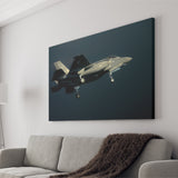 F 35A From The 33Rd Fighter Wing At Eglin Air Force Base Canvas Prints Wall Art Decor - Painting Canvas, Art Prints, Ready to Hang