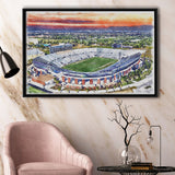 FBC Mortgage Stadium Central Florida Stadium Art Watercolor, Sport Art Prints Fan Gift, Framed Canvas Prints Wall Art Decor