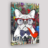 Frenchie Life Dog Pet House Decor Canvas Prints Wall Art Decor - Painting Canvas, Home Decor, Art Print, Art For Sale