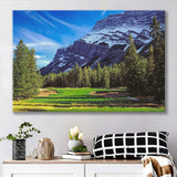 Fairmont Banff Springs Golf Course, Stanley Thompson, Canada, Golf Art Print, Golf Lover, Canvas Prints Wall Art Decor