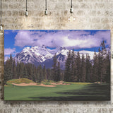 Fairmont Banff Springs Golf Course,Stanley Thompson Course Hole 01, Golf Art Print, Golf Lover, Canvas Prints Wall Art Decor