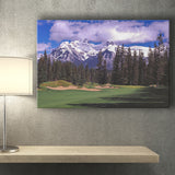Fairmont Banff Springs Golf Course,Stanley Thompson Course Hole 01, Golf Art Print, Golf Lover, Canvas Prints Wall Art Decor