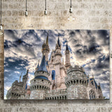 Fairy Castle Canvas Prints Wall Art Decor - Painting Canvas,Home Decor, Ready to Hang
