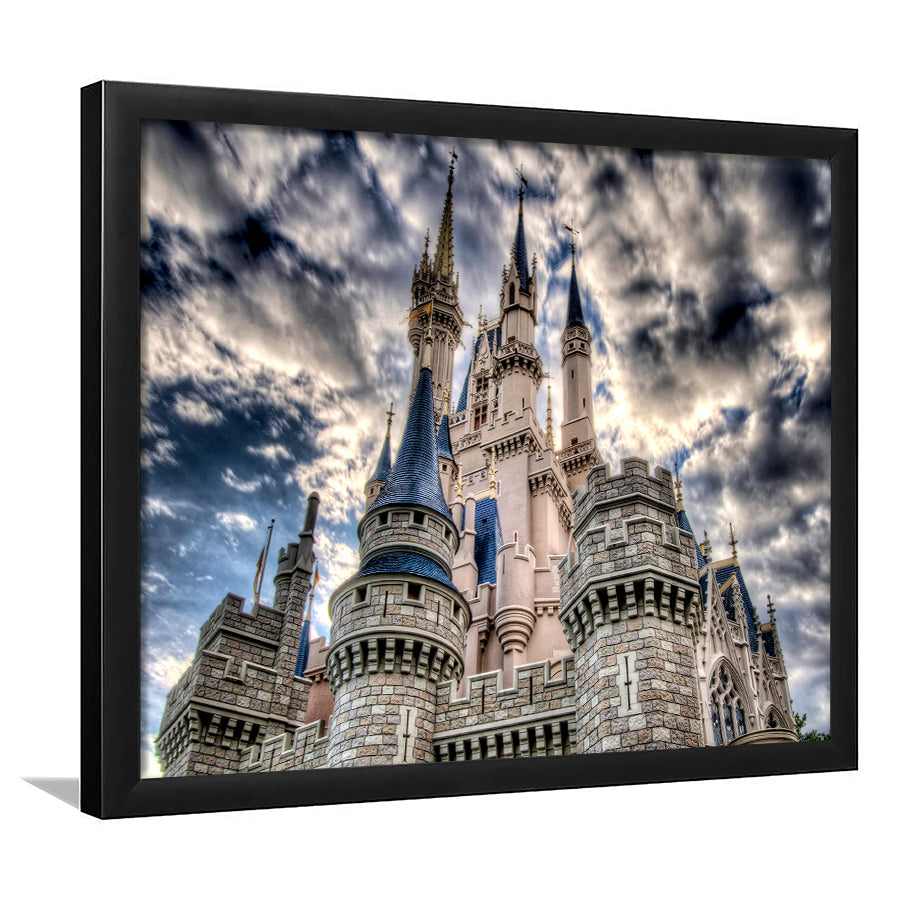 Fairy Castle Framed Art Prints Wall Art Decor, Framed Picture, Home Decor