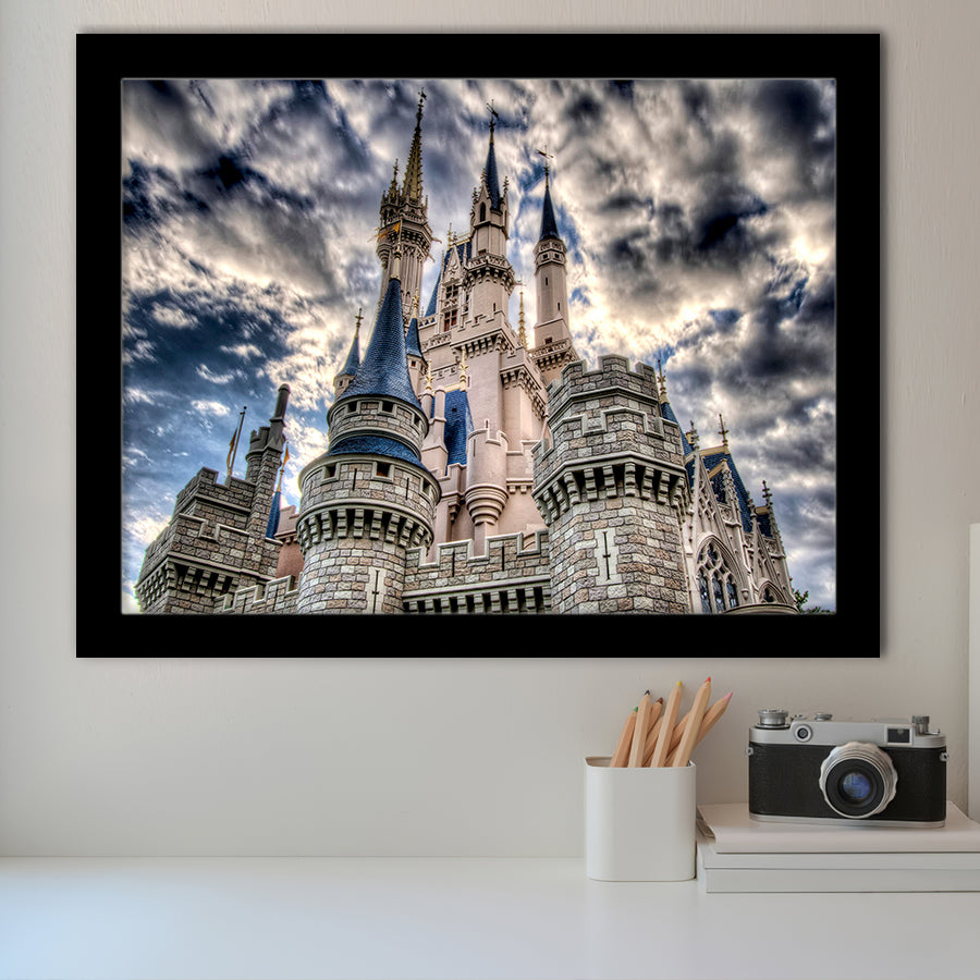 Fairy Castle Framed Art Prints Wall Art Decor, Framed Picture, Home Decor