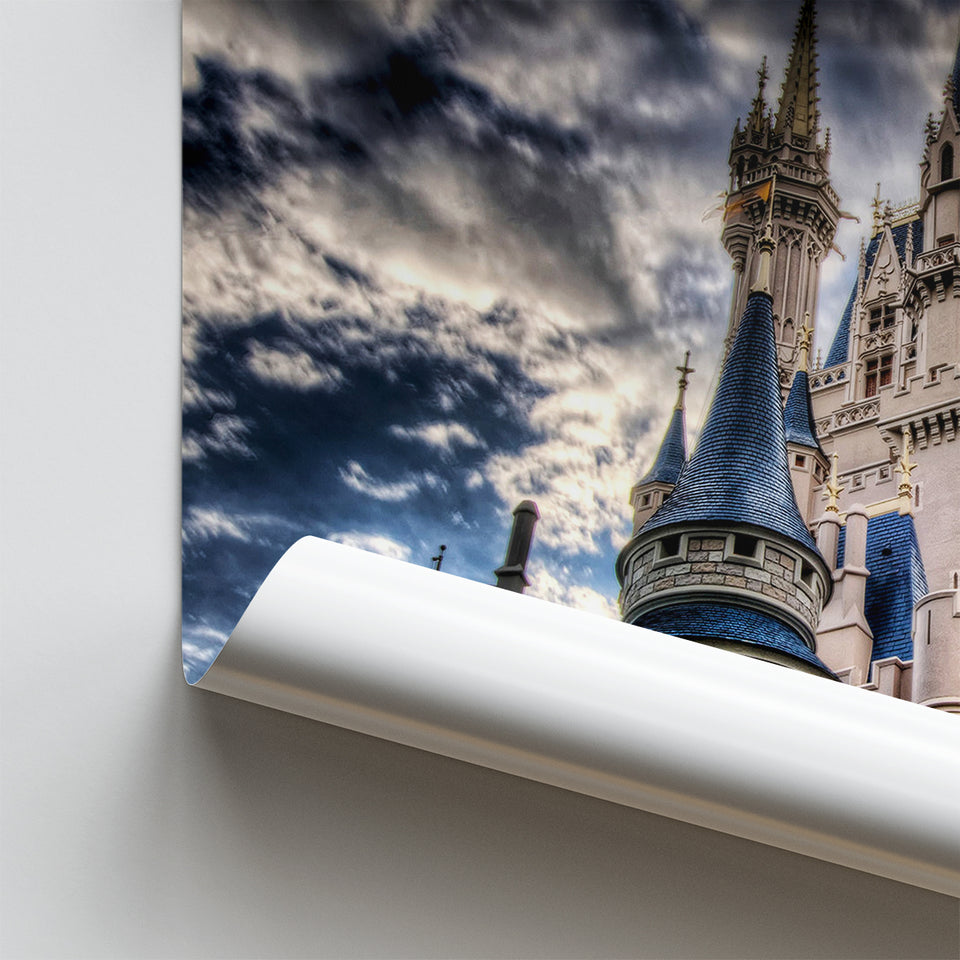 Fairy Castle Poster Prints Wall Art Decor, Unframe, Poster Art