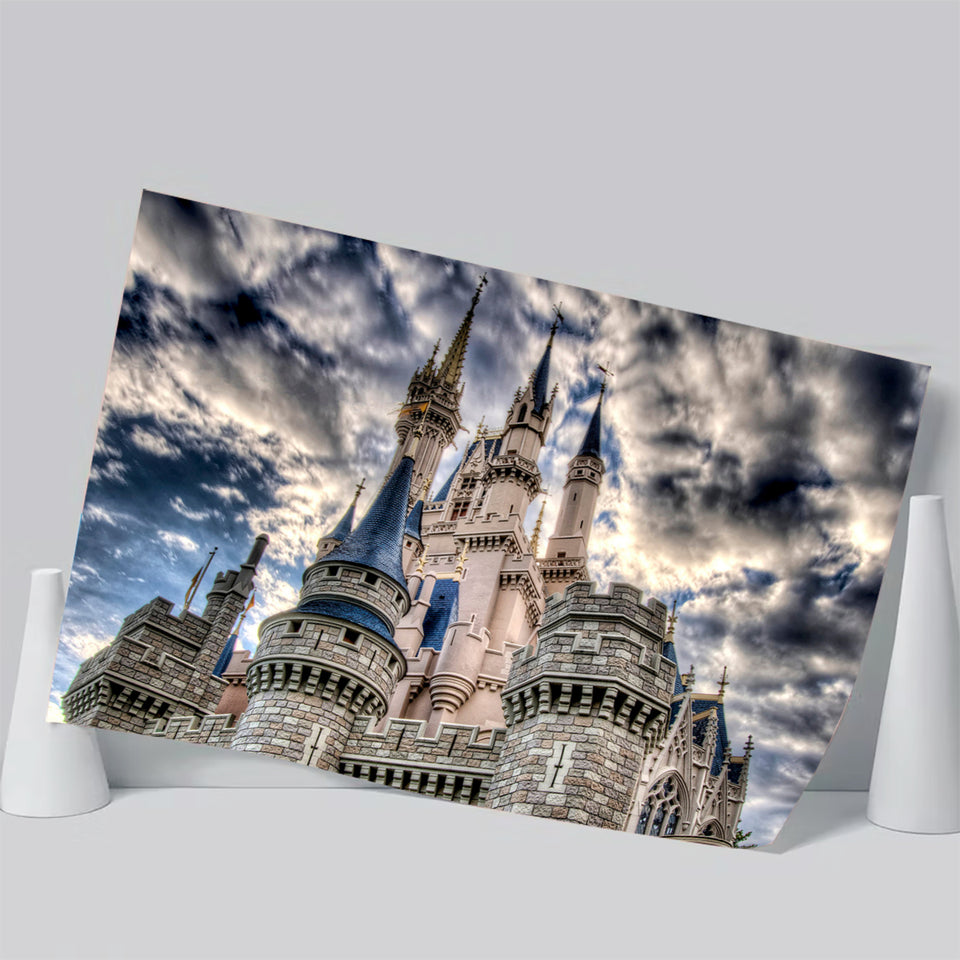 Fairy Castle Poster Prints Wall Art Decor, Unframe, Poster Art