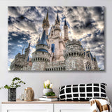 Fairy Castle Canvas Prints Wall Art Decor - Painting Canvas,Home Decor, Ready to Hang
