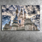 Fairy Castle Canvas Prints Wall Art Decor - Painting Canvas,Home Decor, Ready to Hang