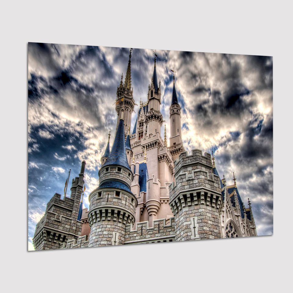 Fairy Castle Poster Prints Wall Art Decor, Unframe, Poster Art