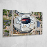 Falcons Stadium, Stadium Canvas, Sport Art, Gift for him, Multi Panels B, Canvas Prints Wall Art Decor
