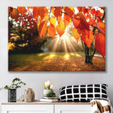 Fall Leaves Canvas  Canvas Prints Wall Art - Painting Canvas, Wall Decor, Canvas Art, For Sale
