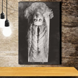 Falling Hair Black And White Print, Man Ray Canvas Prints Wall Art Home Decor