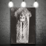 Falling Hair Black And White Print, Man Ray Canvas Prints Wall Art Home Decor