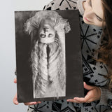 Falling Hair Black And White Print, Man Ray Canvas Prints Wall Art Home Decor