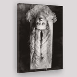 Falling Hair Black And White Print, Man Ray Canvas Prints Wall Art Home Decor
