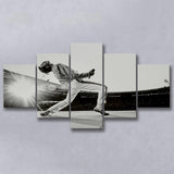 Famous Canvas, Freddie Mercury Music Art 5 Panels, Canvas Prints Wall Art Decor, Large Canvas Art