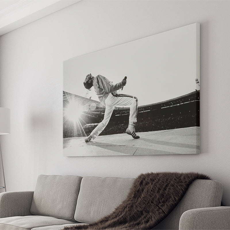 Famous Canvas, Freddie Mercury Music Art Canvas Prints Wall Art Home Decor
