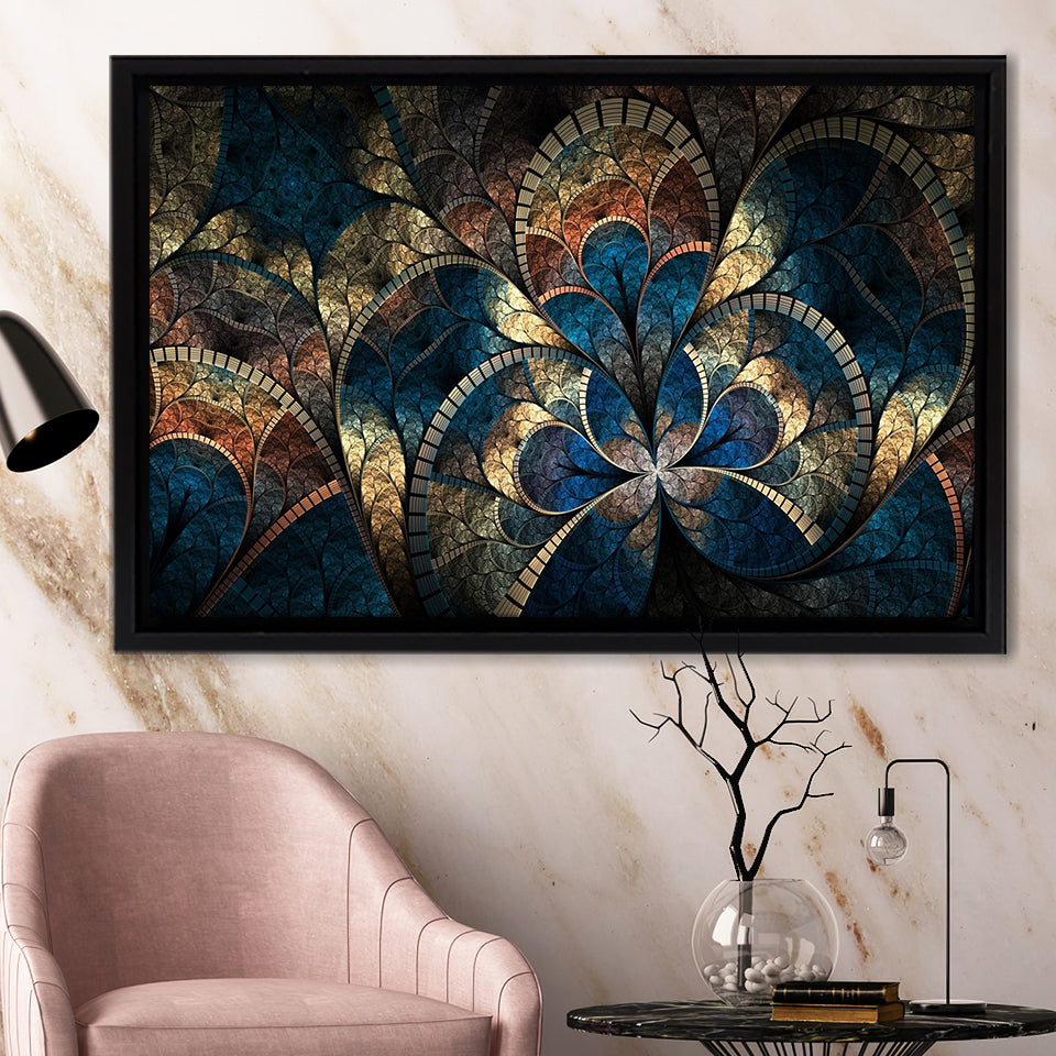 Fantasy Flowers Framed Canvas Prints - Painting Canvas, Art Prints,  Wall Art, Home Decor, Prints for Sale