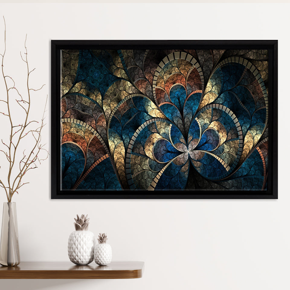 Fantasy Flowers Framed Canvas Prints - Painting Canvas, Art Prints,  Wall Art, Home Decor, Prints for Sale