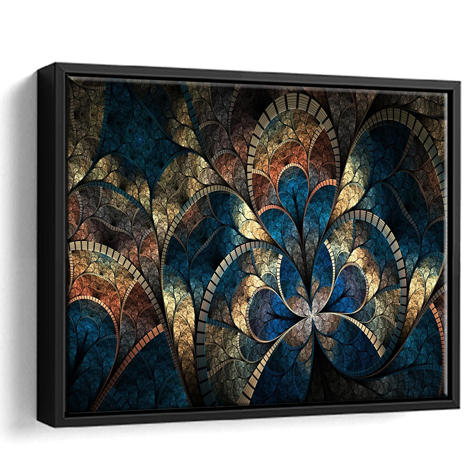 Fantasy Flowers Framed Canvas Prints - Painting Canvas, Art Prints,  Wall Art, Home Decor, Prints for Sale