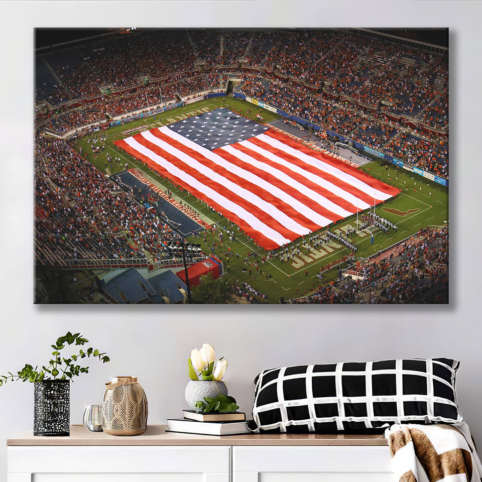 Fau stadium in Florida, Stadium Canvas, Sport Art, Gift for him, Fan Gift, Canvas Prints Wall Art Decor
