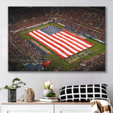 Fau stadium in Florida, Stadium Canvas, Sport Art, Gift for him, Fan Gift, Canvas Prints Wall Art Decor