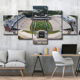 Faurot Field Stadium Canvas Prints Missouri Tigers Wall Art American,Multi Panels,Sport Stadium Art Prints, Fan Gift