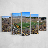 Faurot field at Memorial Stadium, Stadium Canvas, Sport Art, Large Canvas, Multi Panels, Canvas Prints Wall Art Decor