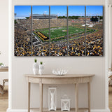 Faurot field at Memorial Stadium, Stadium Canvas, Sport Art, Gift for him, Multi Panels B, Canvas Prints Wall Art Decor