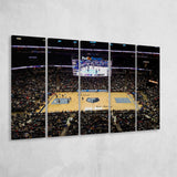 FedEx Forum Stadium Canvas Prints Memphis Grizzlies Wall Art Basketball,Multi Panels B,Sport Stadium Art Prints, Fan Gift