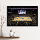 FedEx Forum Stadium Framed Canvas Prints Memphis Grizzlies Wall Art Basketball,Sport Stadium Art Prints, Fan Gift