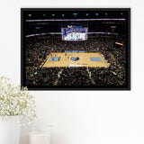FedEx Forum Stadium Framed Canvas Prints Memphis Grizzlies Wall Art Basketball,Sport Stadium Art Prints, Fan Gift